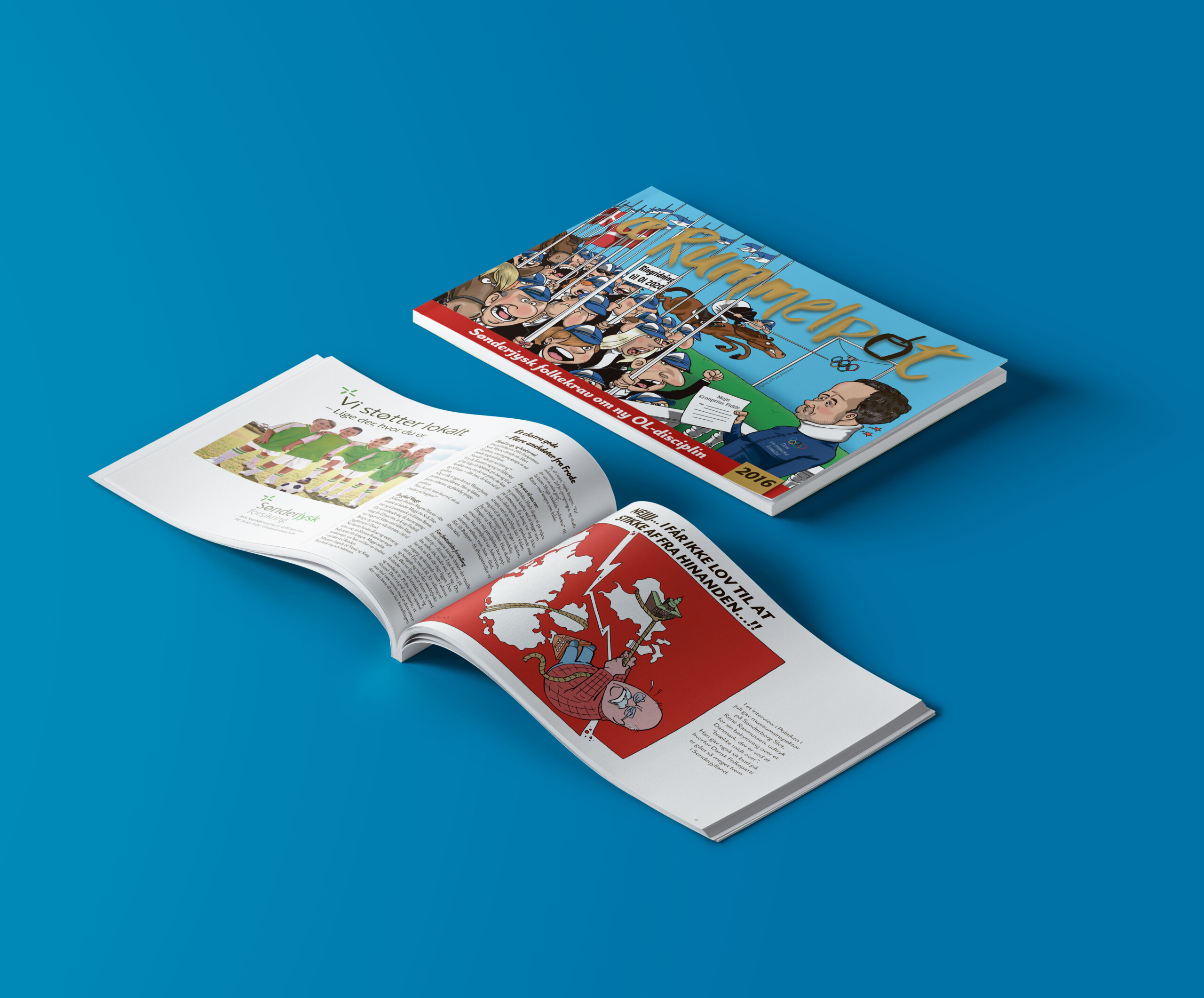 Rummelpot2016-vol1 Rummelpot 2016. forside. Satirehæfte. Layout. Produktion